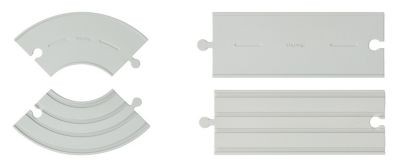 PLANTOYS Planworld Strassen und Schienen Erweiterung Set C Autospielesets Дополнительный набор Planworld Roads and Rails C Наборы для игр с машинками