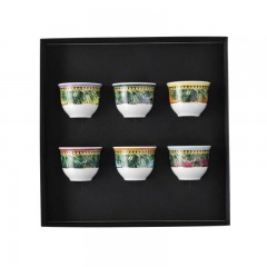 Rosenthal meets Versace Rosenthal Versace Jungle Animalier Becher klein ohne Henkel Set 6-tlg. 0,08 L Rosenthal Versace Jungle Animalier Кружка маленькая без ручки набор из 6 предм. 0,08 л