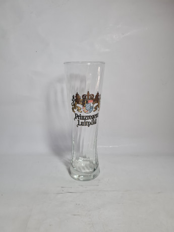 Немецкий пивной бокал винтажный Prinzregent Luitpold / Rastal, стекло, 0.5 л, 25 см, Германия, 1980-90гг.