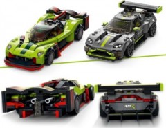 LEGO LEGO Speed Champions 76910 Aston Martin Valkyrie AMR Pro  Aston Martin Vantage GT3 LEGO Speed ??Champions 76910 Aston Martin Valkyrie AMR Pro Aston Martin Vantage GT3