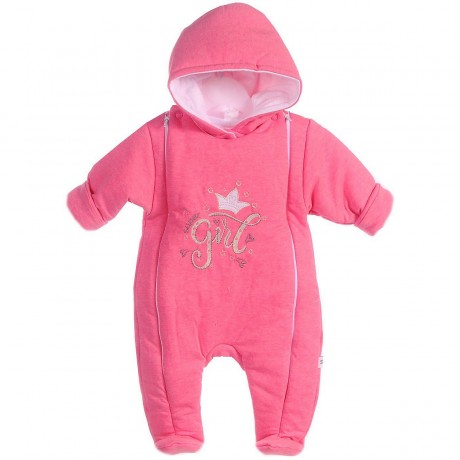 La Bortini Baby Overall Wagenanzug mit Kapuze Outdoor-Overalls fur Madchen Детский комбинезон для детской коляски с капюшоном уличный комбинезон для девочек