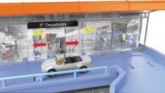 Mattel Matchbox Action Drivers Matchbox Flughafenabenteuer mit 1 Fahrzeug und 1 Flugzeug Matchbox Action Drivers Приключение Matchbox в аэропорту с 1 автомобилем и 1 самолетом