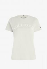 Tommy Hilfiger REG VARSITY EMB C-NK SS Print T-shirt light sandalwood REG VARSITY EMB C-NK SS Футболка с принтом светлое сандаловое дерево