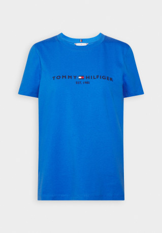 Tommy Hilfiger REGULAR TEE  Print T-shirt electric blue REGULAR TEE Футболка с принтом синий электрик