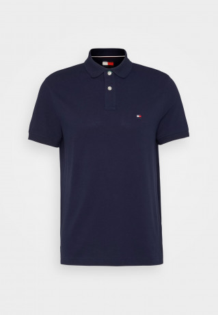 Tommy Hilfiger TOMMY HILFIGER X SHAWN MENDES POLO UNISEX Polo shirt carbon navy TOMMY HILFIGER X SHAWN MENDES POLO UNISEX Рубашка поло углеродный флот