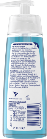 Clearasil Waschgel Poren Reiniger Гель для умывания для загрязненной кожи лица, 200 мл