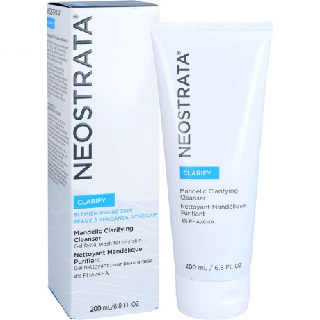 NeoStrata Mandelic Clarifying Cleanser 4 PHA/AHA  Миндальное очищающее очищающее средство 4 PHA/AHA