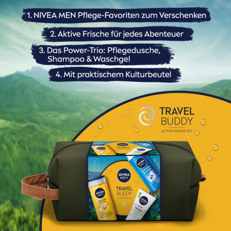 Nivea Travel Buddy Geschenkset  Подарочный набор для путешествий