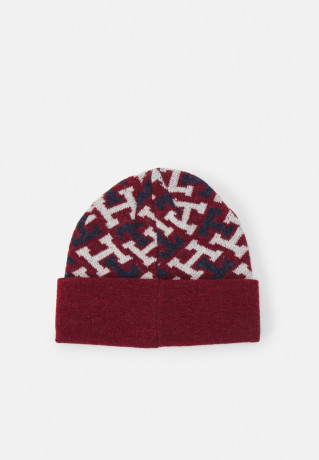 Tommy Hilfiger ICONIC MONOGRAM BEANIE Beanie corporate ICONIC МОНОГРАММА ШАПКА Шапочка корпоративный