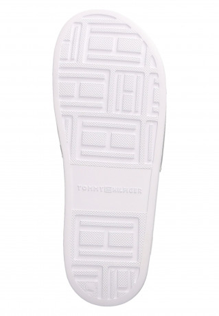 Tommy Hilfiger METALLIC  Pool slides silber METALLIC Шлепанцы для бассейна серебро