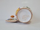 CERAMICHE D´ARTE PARRINI Керамическая банка с крышкой для хранения продуктов, 19см, Италия, 1960-70гг. 
