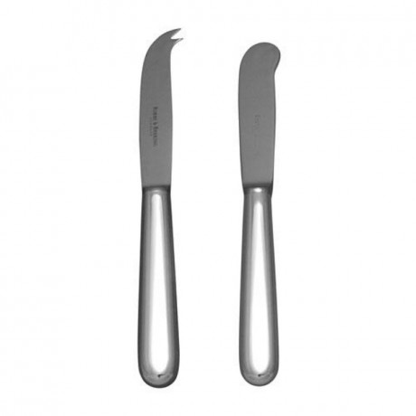 Robbe & Berking Robbe & Berking Dante 925 Sterling Silber Butter/Kase-Besteck m. Stahlklinge Столовые приборы Robbe &amp; Berking Dante из стерлингового серебра 925 пробы для масла и сыра со стальным лезвием