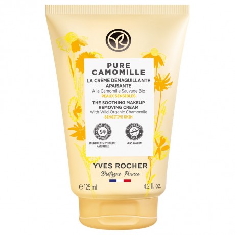 Yves Rocher Pure Camomille Beruhigende Reinigungscreme  Успокаивающий очищающий крем Pure Camomille