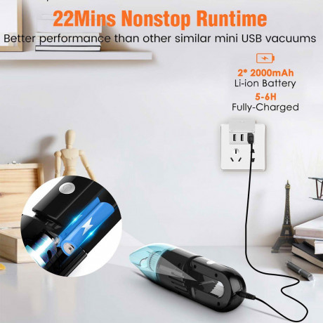 ELEGIANT ELEGIANT Akku-Handstaubsauger EGH-VC2 Беспроводной ручной пылесос ELEGIANT EGH-VC2