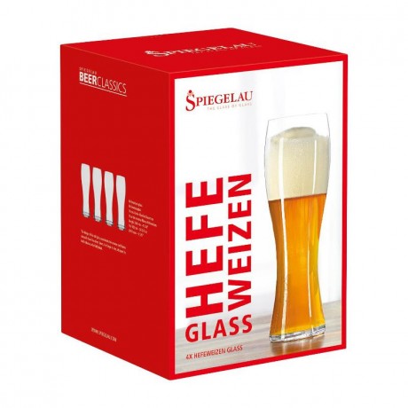 Spiegelau Spiegelau Beer Classics Weizenbier / Hefeweizen Glas 700 ml Set 4-tlg. Spiegelau Beer Classics пшеничное пиво / стакан для пшеничного пива 700 мл набор 4 шт.