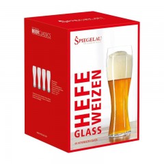 Spiegelau Spiegelau Beer Classics Weizenbier / Hefeweizen Glas 700 ml Set 4-tlg. Spiegelau Beer Classics пшеничное пиво / стакан для пшеничного пива 700 мл набор 4 шт.