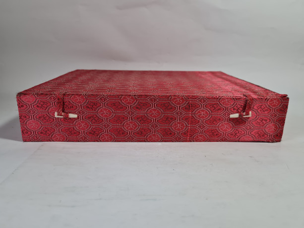 Декоративная 3Д картина в стекле "Рыночная площадь, Япония", 19 x 11 x 3 см, в заводской подарочной коробке, коробка 21 x 4 x 2 см, Германия, 1960-70гг.