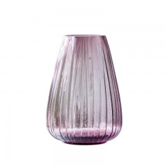 Bitz Bitz Kusintha - Glas pink Vase h: 22 cm Bitz Kusintha - Ваза стеклянная розовая h: 22 см