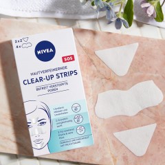 Nivea Hautverfeinernde Clear-up Strips  Очищающие полоски для очищения кожи