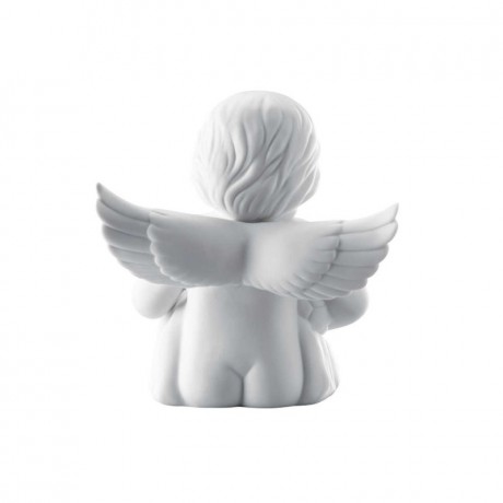 Rosenthal Rosenthal Engel mit Fussball gross weiss matt 14 cm Ангел Rosenthal с футбольным мячом большой белый матовый 14 см