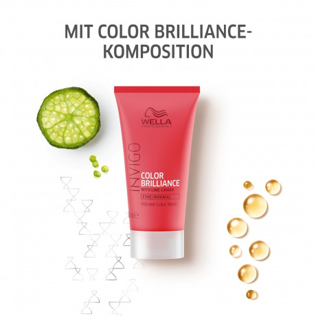 Wella Professionals Vibrant Color Mask Fine/Normal  Яркая цветовая маска Fine/Normal