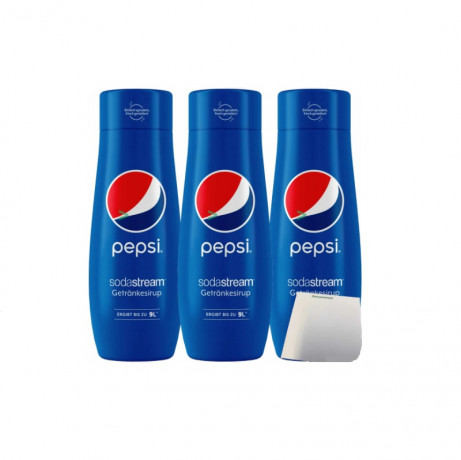 Набор сиропов для напитков Sodastream Pepsi, 3 х 440мл