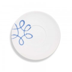 Gmundner Keramik Gmundner Keramik Pur Geflammt Blau Teeuntertasse Maxima 18 cm Gmundner Ceramics Блюдце для синего чая Pure Flamed Maxima 18 см
