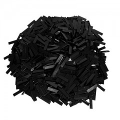LEGO LEGO 1x4 Fliesen Schwarz - 100 Stuck - Black tile 2431 Плитки LEGO 1x4 черные - 100 штук - Черная плитка 2431