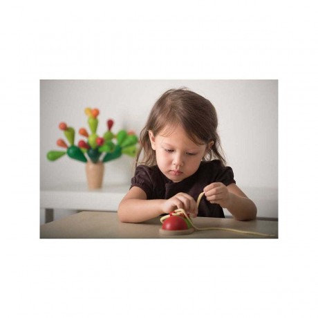 PLANTOYS Plan Toys  Holz Lernspiel Schuh zubinden Plan Toys деревянная развивающая игра