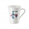Hutschenreuther Hutschenreuther Flower Alphabet Becher mit Henkel F-Fuchsia 0,40 L Кружка Hutschenreuther Flower Alphabet с ручкой F-Fuchsia 0,40 л