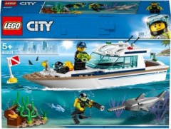 LEGO LEGO City 60221 Tauchyacht LEGO City 60221 Яхта для дайвинга