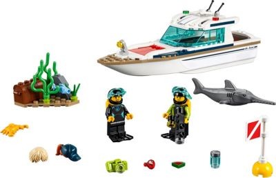 LEGO LEGO City 60221 Tauchyacht LEGO City 60221 Яхта для дайвинга