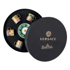 Rosenthal meets Versace Rosenthal Versace Jungle Animalier Espressotassen Set 6-tlg. 0,10 L / 12,5 cm Набор чашек для эспрессо Rosenthal Versace Jungle Animalier, 6 предм. 0,10 л / 12,5 см