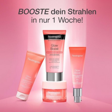 Neutrogena Revitalisierendes Fluid quot;Glow Boostquot; mit LSF 30 Восстанавливающий флюид "Glow Boost" с SPF 30