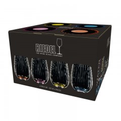 Riedel Riedel Tumbler Kollektion Happy O Optik Glas Set 4-tlg. h: 96 mm / 344 ml Коллекция стаканов Riedel Happy O Optik Набор стаканов из 4 предм. высота: 96 мм / 344 мл