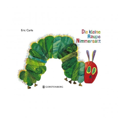 Gerstenberg Verlag Die kleine Raupe Nimmersatt очень голодная гусеница