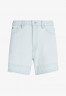Tommy Hilfiger HIGH RISE STRAIGHT FIT Denim shorts kira ПРЯМОЙ КРОЯ С ВЫСОКОЙ ПОСАДКОЙ Джинсовые шорты Кира