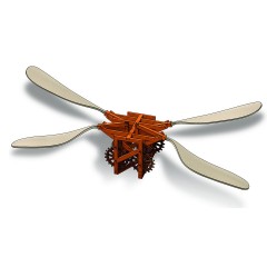 Edu-Toys Leonardo da Vinci Mechanische Libelle Механическая стрекоза Леонардо да Винчи