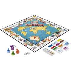 Hasbro Monopoly Reise um die Welt Монополия путешествует по миру