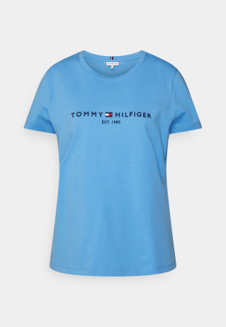 Tommy Hilfiger REGULAR TEE  Print T-shirt hydrangea blue REGULAR TEE Футболка с принтом гортензия синяя