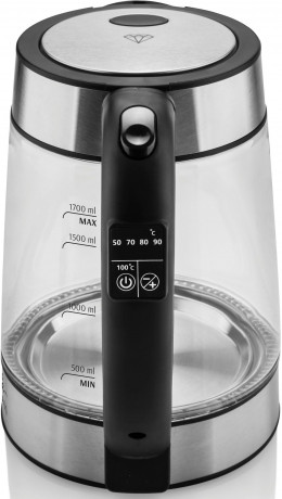 eta eta Wasserkocher CRYSTELLA Digi ETA715390000, 1,7 l, 2200 W, Einstellbarer Temperatur 50, 70, 80, 90, 100 °C  чайник ETA CRYSTELLA Digi ETA715390000, 1,7 л, 2200 Вт, регулировка температуры 50, 70, 80, 90, 100 °C