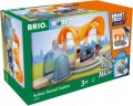 BRIO Smart Tech Sound Bahnhof mit Action Tunnel Звуковая станция Smart Tech с туннелем Action