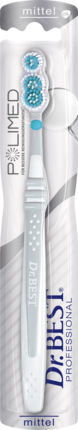 Зубная щётка Dr.Best Professional Polimed mittel, адаптируется к анатомии зубов, средней жёсткости, 1 шт.