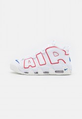 Nike Sportswear AIR MORE UPTEMPO 96 UNISEX Sneaker high white/game royal/university red/sail AIR MORE UPTEMPO 96 UNISEX Высокие кроссовки женские белый/игровой королевский/университетский красный/парус