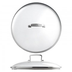 Le Creuset Le Creuset 'Zubehor Aluminium-Antihaft-Pfannen' Glasdeckel fur Aluminium-Antihaft Pfanne 30 cm Le Creuset "Аксессуары для алюминиевых сковородок с антипригарным покрытием" Стеклянная крышка для алюминиевой сковороды с антипригарным покрытием 30