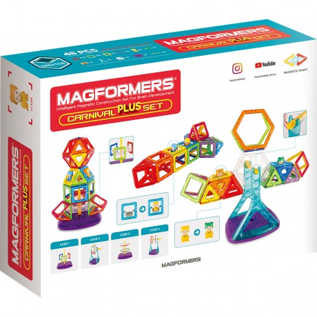MAGFORMERS Magformers Carnival Plus Set Набор Magformer's Carnival Plus