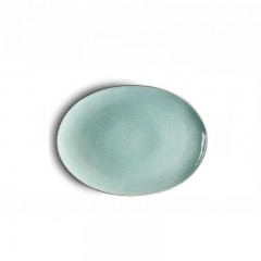 Bitz Bitz Gastro grey / light blue Platte oval 45x34 cm Bitz Gastro серый/голубой Блюдо овальное 45x34 см