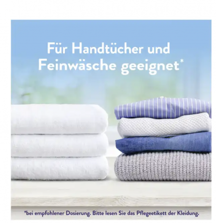 Lenor Weichspuler Konzentrat Luftfrisch Alpensee 50 WL, Кондиционер для стирки белья "Альпийская свежесть", 50 загрузок (700мл)