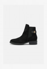 Tommy Hilfiger COIN FLAT BOOT Classic ankle boots black COIN FLAT BOOT Классические ботильоны черный