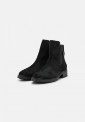 Tommy Hilfiger COIN FLAT BOOT Classic ankle boots black COIN FLAT BOOT Классические ботильоны черный